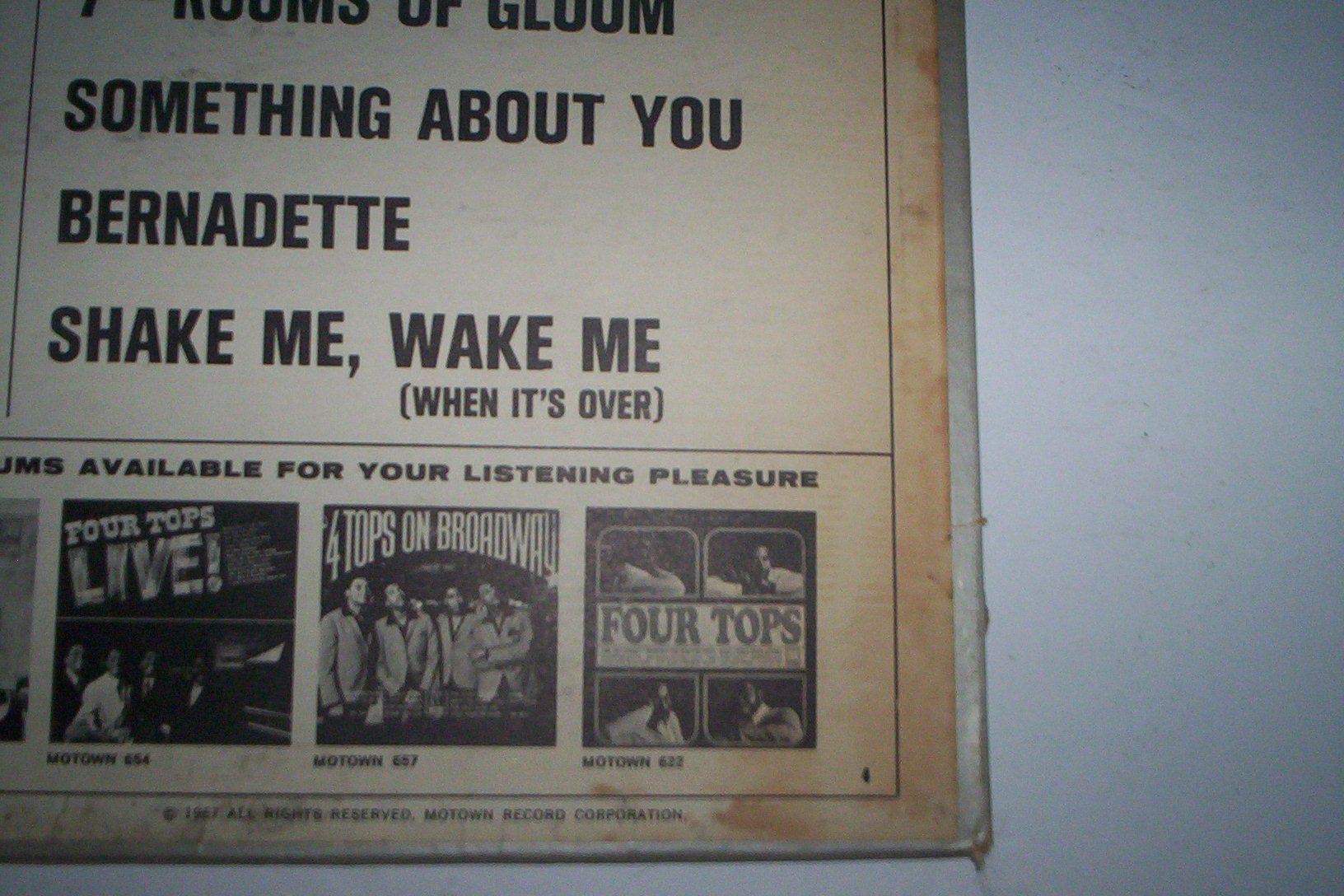 greatest hits LP