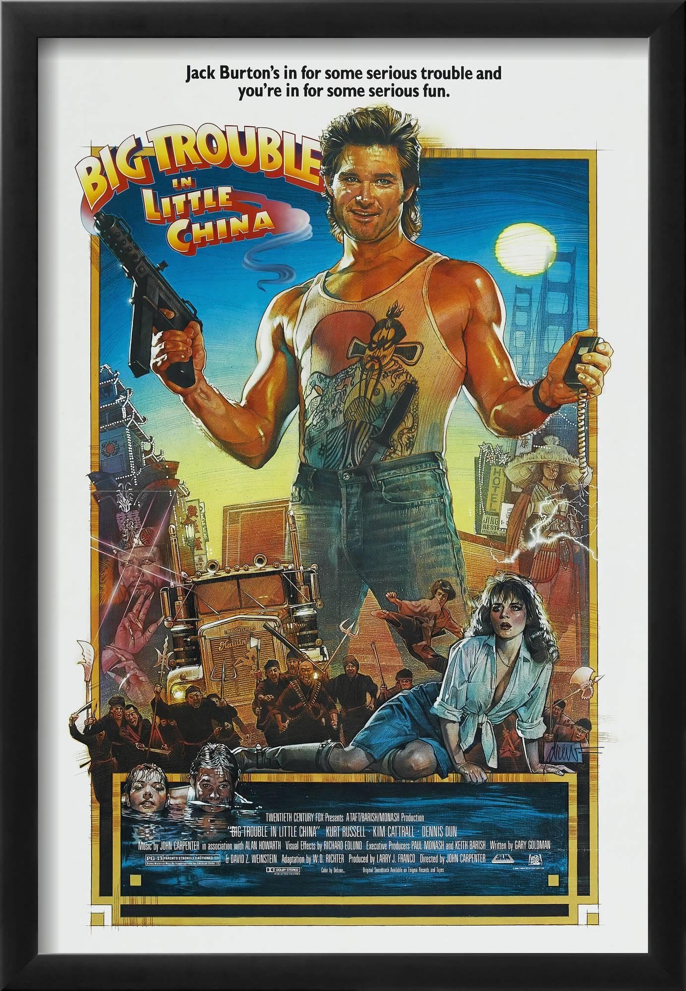 Amazon.com: AllPosters Wall Poster BIG TROUBLE IN LITTLE CHINA