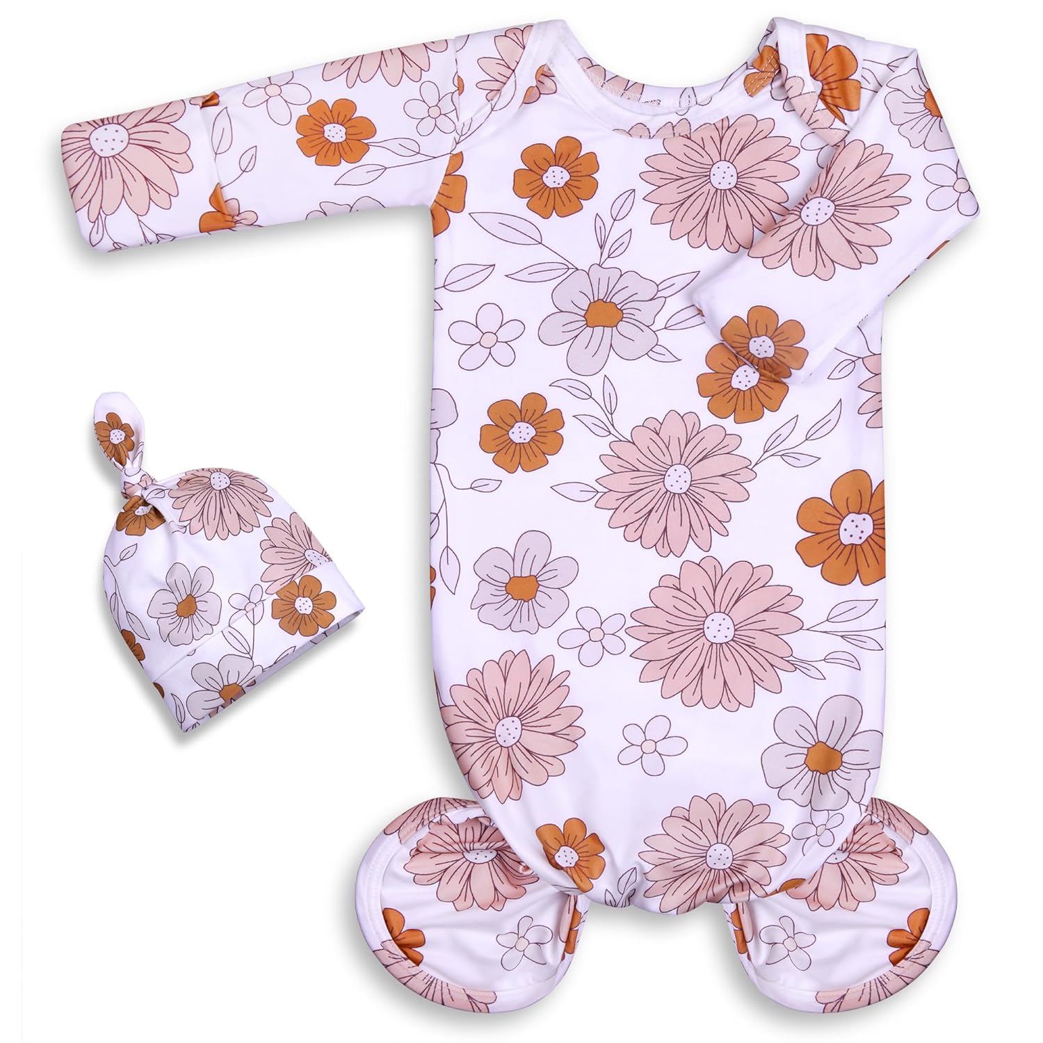 Soft Breathable Baby Girl Nightgown Set with Togo Ubuy