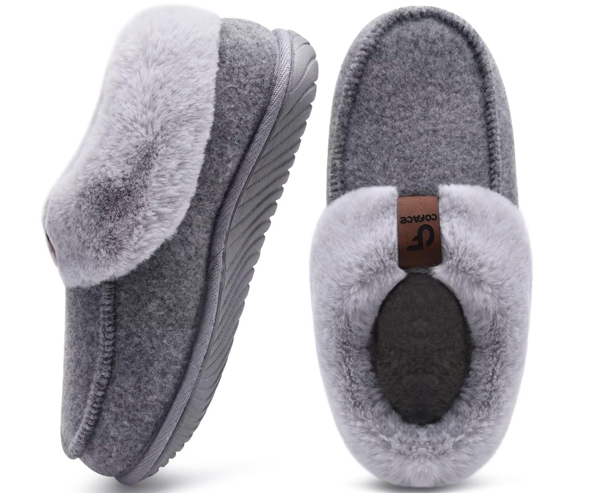 COFACE Pantoffels voor dames, behaaglijk, gesloten