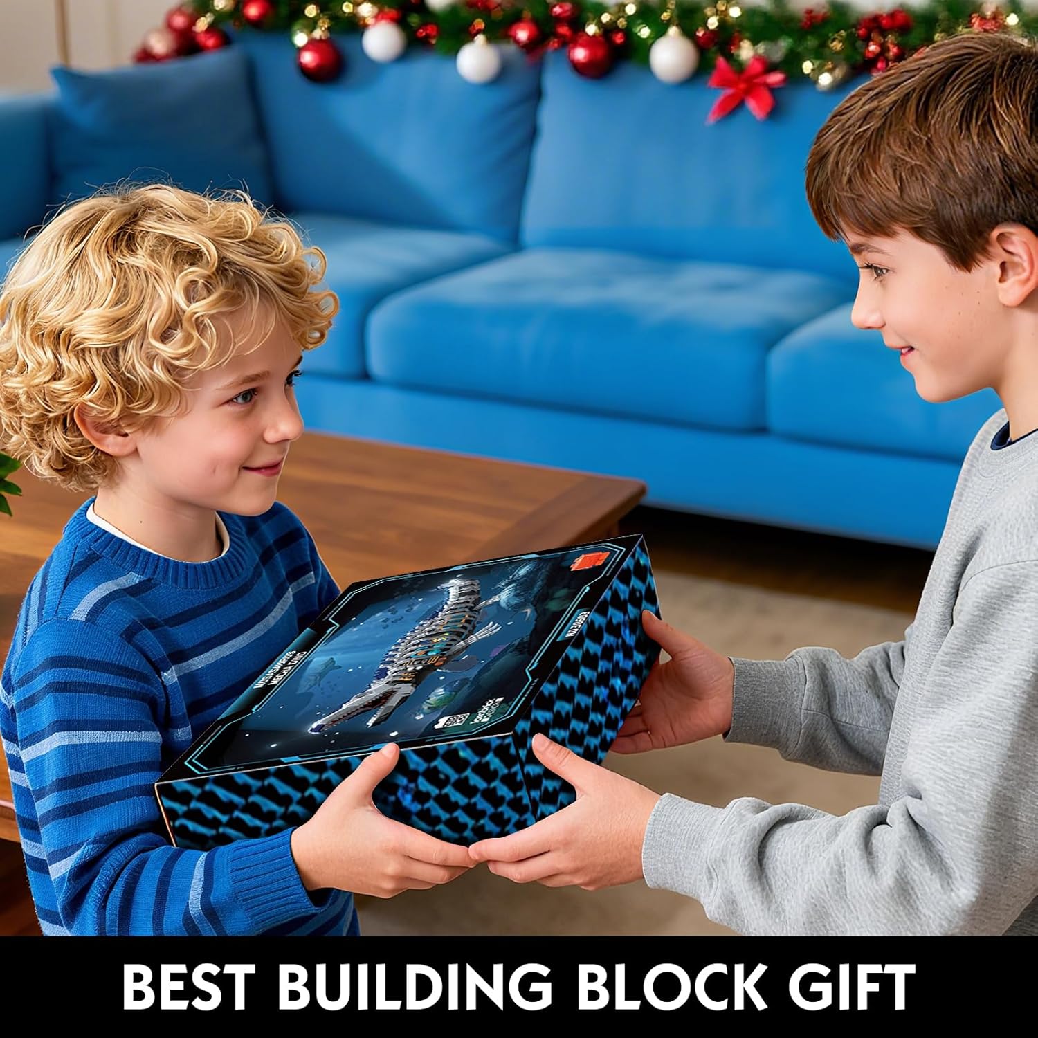 Mechanical Mosasaurus Dinosaur Building Block Set for Adults, Compatible with Lego Dinosaur, 1026PCS Ocean Animal Skeleton World Model Toys with Stand, STEM Collection Gifts for Teens Boys Age 8-12