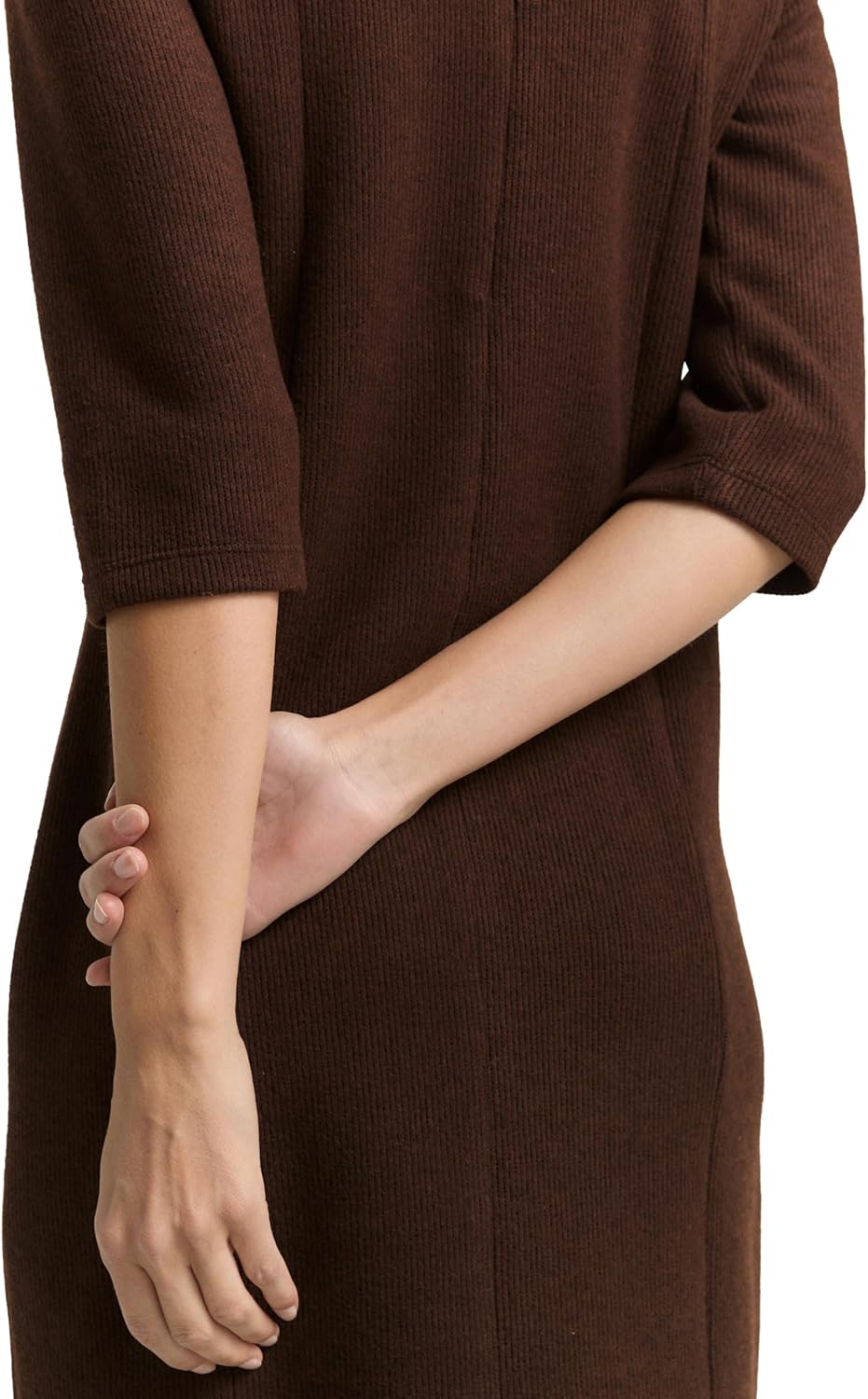 Prénatal baby broek - Meisjes - Light Brown Melange - Maat 92