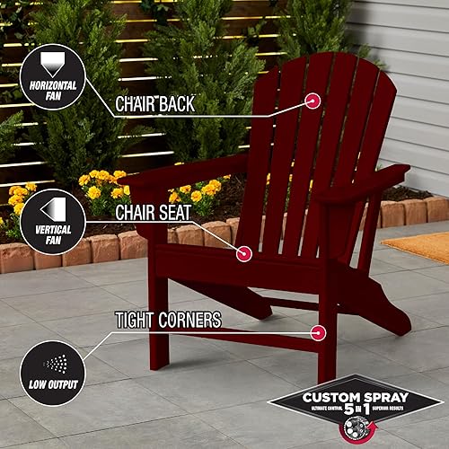 Miniatura 5 de Rust-Oleum 385008 - Pintura en aerosol 5 en 1 personalizada para prevención del óxido, 12 onzas, rojo ladrillo satinado