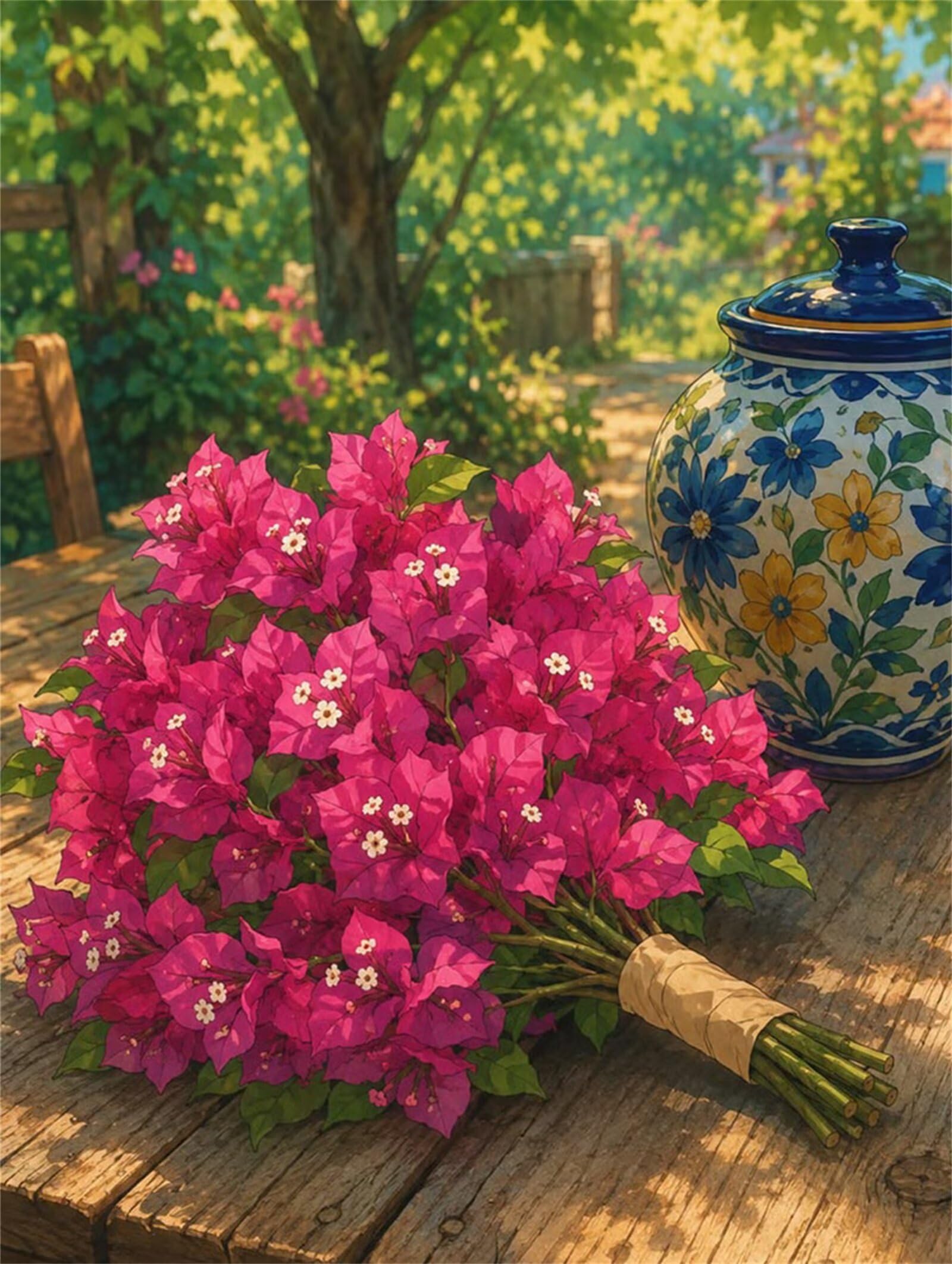 Puzzle 5000 pezzi Mazzi estivi per Adulti, 156x105cm Puzzle Adulti 5000 pezzi, Giochi Di Puzzle per Tutta La Famiglia, Un Regalo Festivo per Gli Amici in Una Bella Confezione