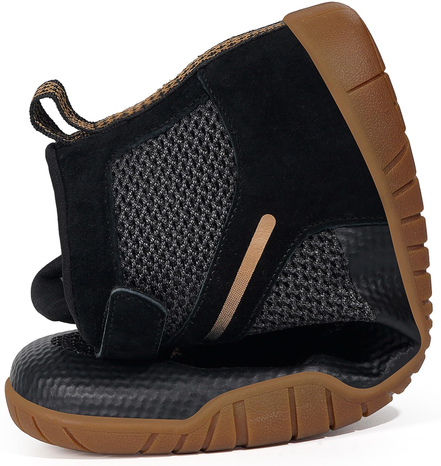 Hsyooes Scarpe da wrestling da uomo, scarpe da boxe e fitness