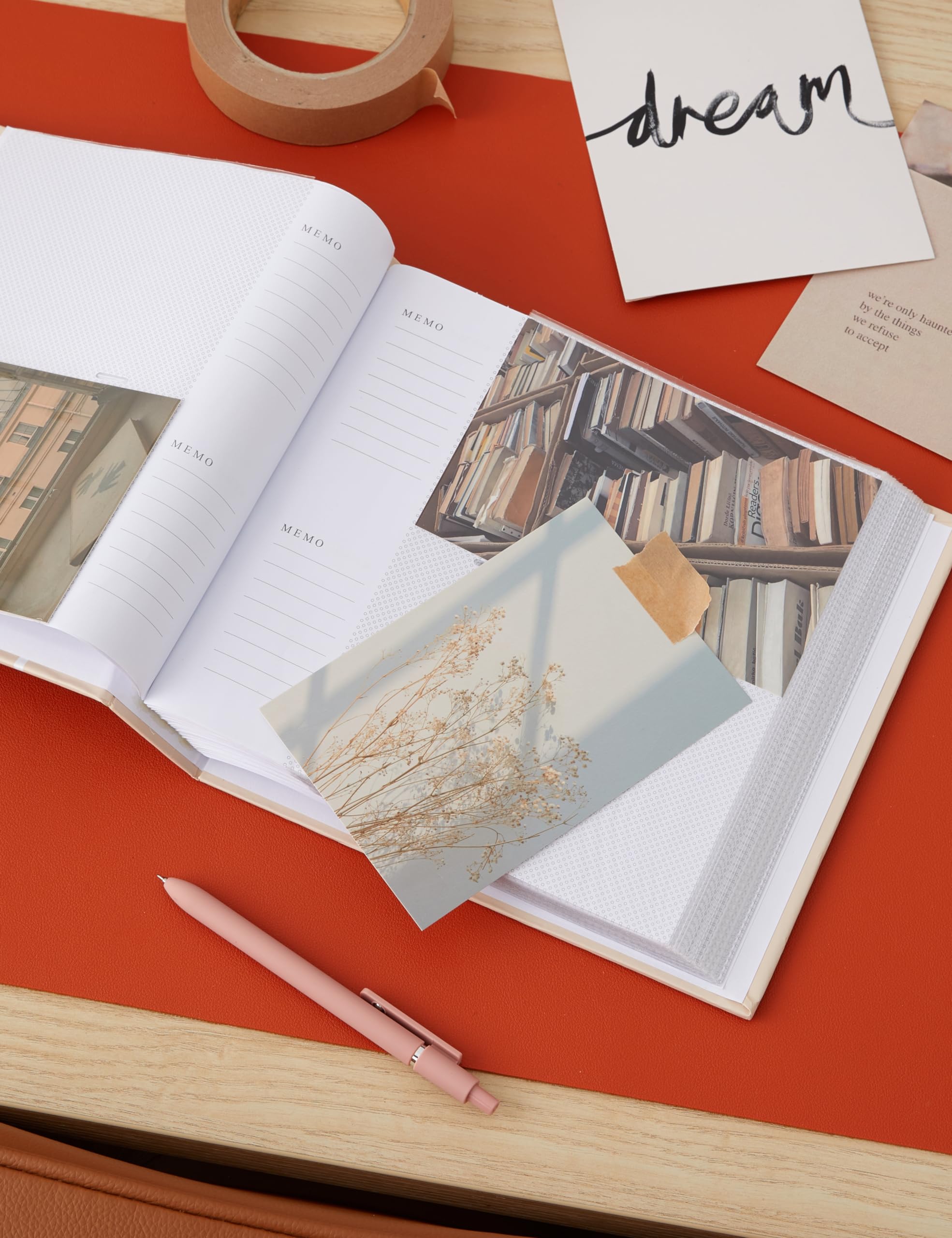 Hama Skies Slip-in Photo Album (Memo Album With 100 Pages, For Inserting 200 Photos In 10x15 Format, Star Motif, 22.5cm X 22cm), Grey Photo Book