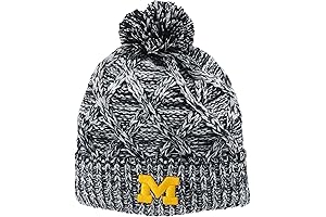 Warm and Stylish: Officially Licensed Women's University of Michigan Beanie