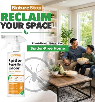NatureStop Spider Repellent Spray for Indoor Use (16oz)