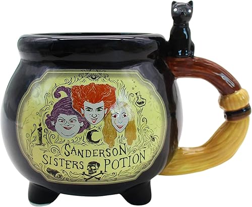 Miniatura 8 de Silver Buffalo Haunted Mansion Beware - Taza de cerámica, 20 onzas