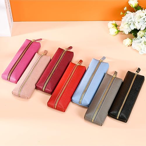 Miniatura 7 de Bolsa para lápices Bule, pequeña bolsa de maquillaje, organizador de bolígrafos para mujeres.