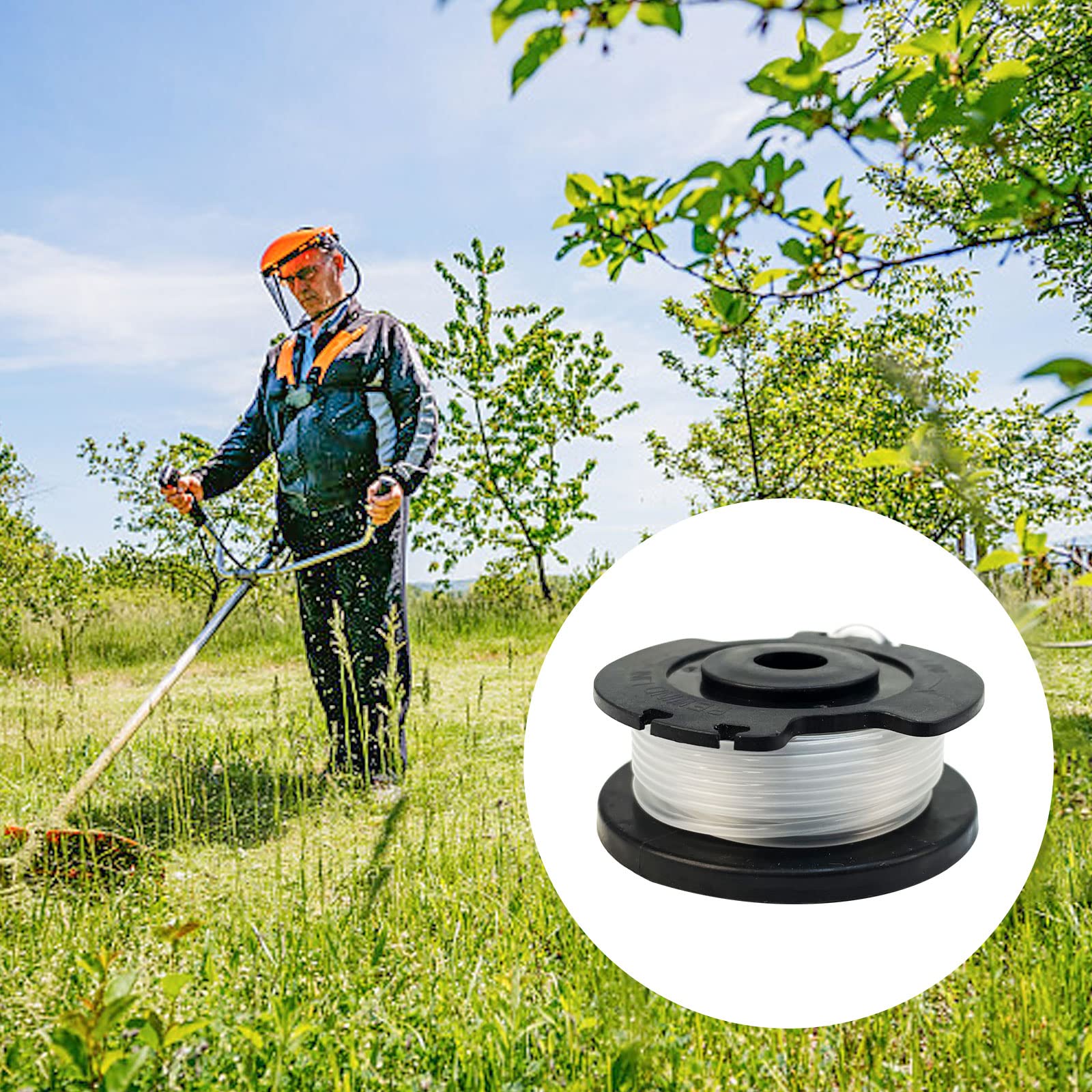 INF Bobine Et Couvercle De Rechange Pour Coupe-bordures