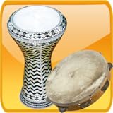 TAMBOURINE Darbuka tambourine and big drum