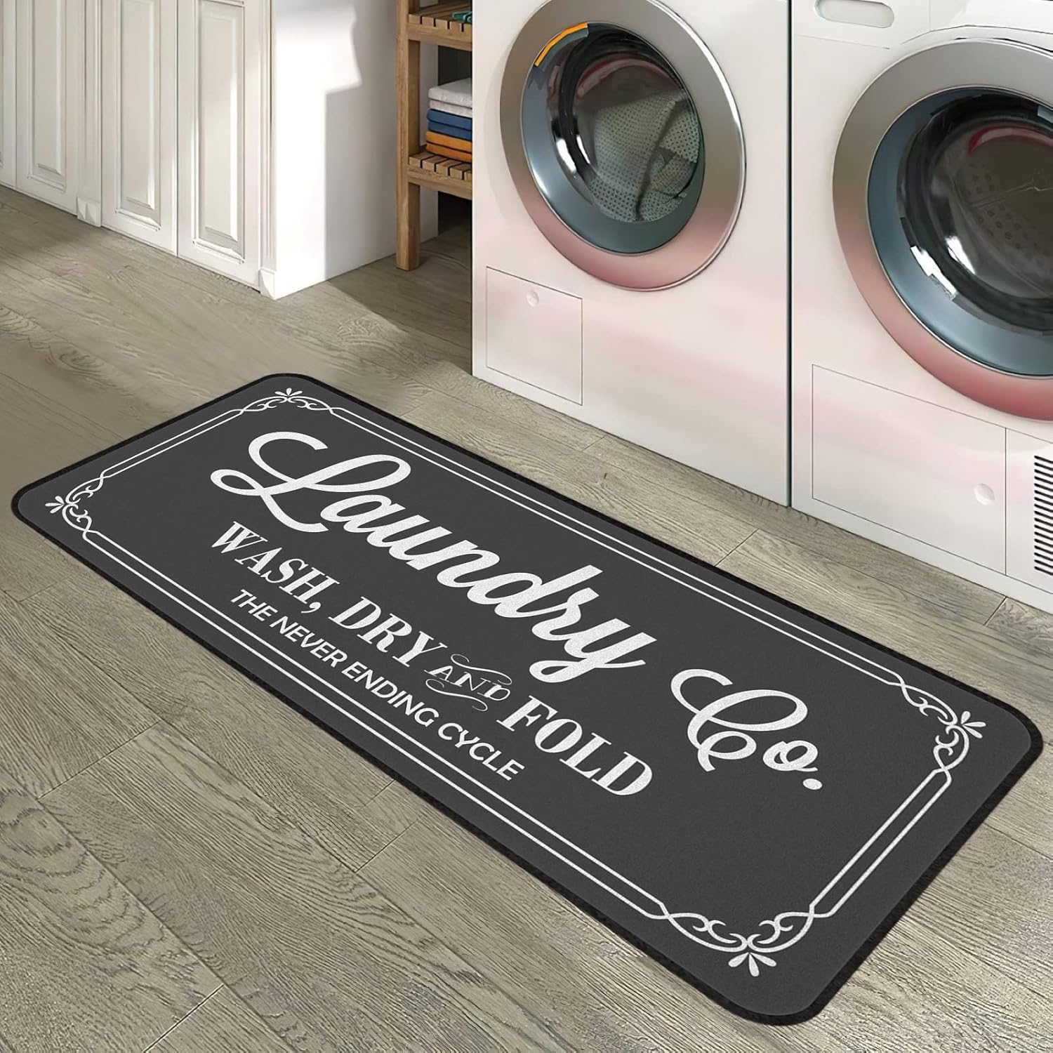 Laundry Room Rug 20"x47" Laundry Rugs and Mats for Laundry