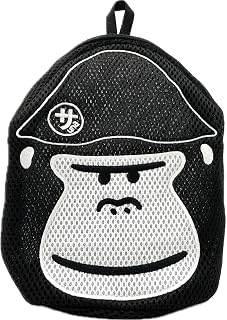 まもるさんの洗えるポーチ ブラック ごリラックス GORELAX-BAG-04 入浴バッグ バス サ活 スーパー銭湯 温泉 銭湯 お風呂 岩盤浴 サウナ 効果 人気 メリット 素材の違い バス用品 ギフト メンズ レディース おしゃれ かわいい まもるさん ゴリラックス ごりらっくす プレゼント 24P44959