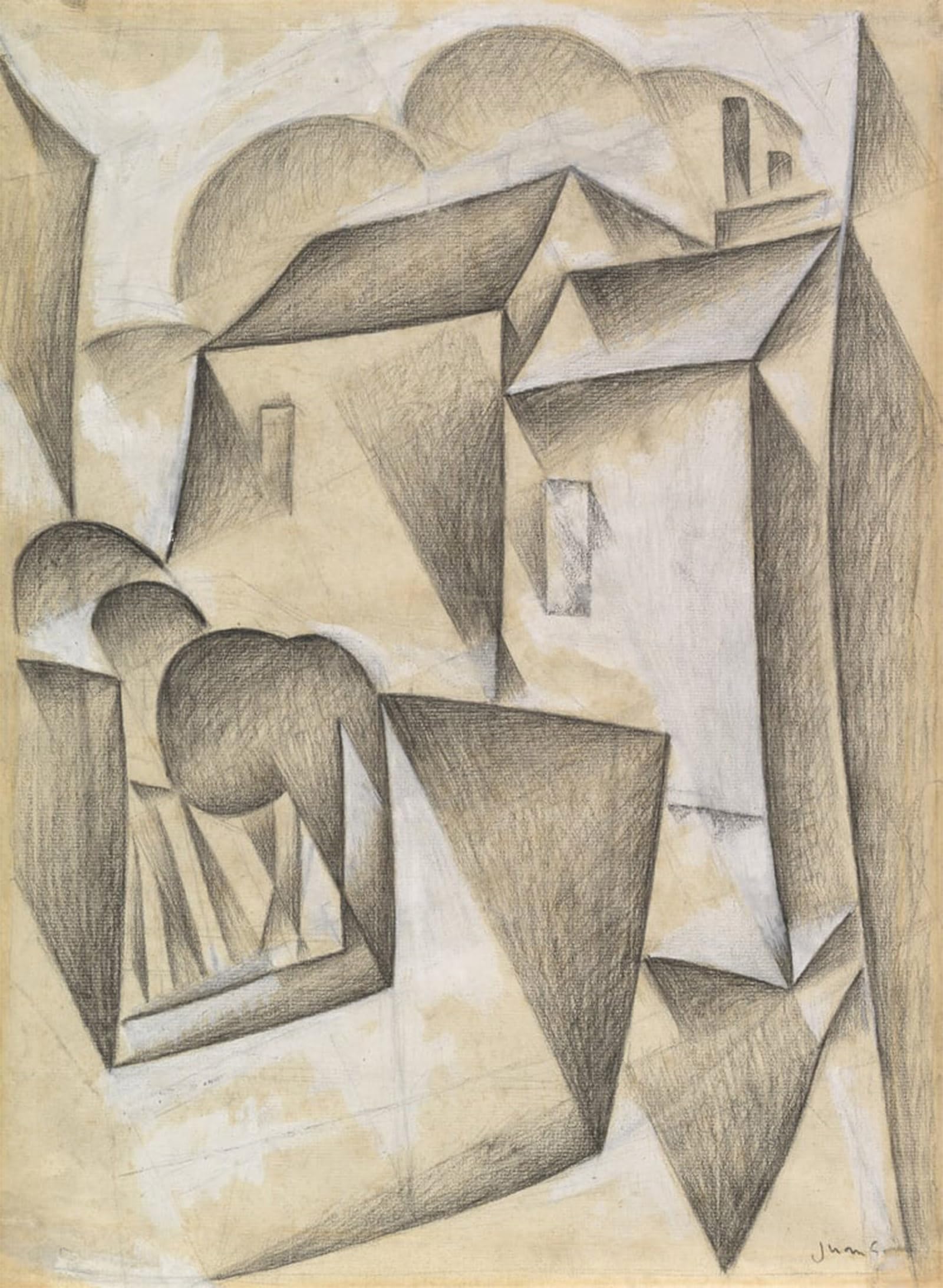 Cuadro en lienzo de Juan Gris para decorar salones sofisticados y dormitorios modernos 5