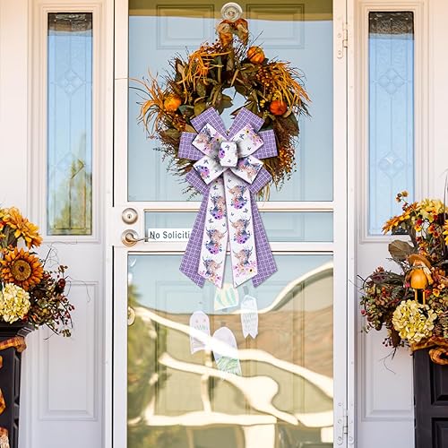 Vista 16 de 2 rollos de cintas de ganado alpino para manualidades, baby shower, borde con cable, cinta de búfalo azul, lazo rústico de arpillera de ternera