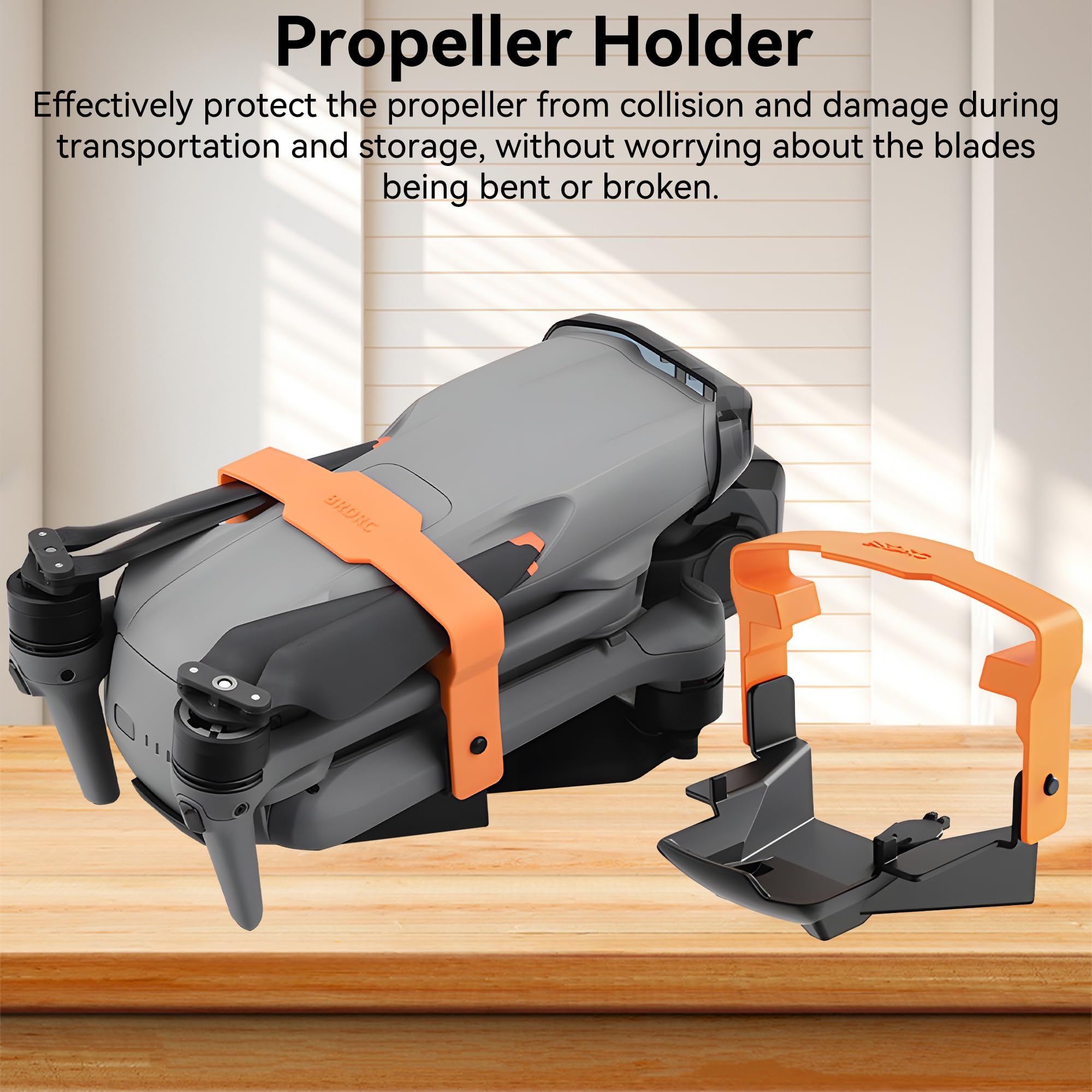 Hélices para DJI Air 3S Drone - Juego de 4 accesorios con protector de hélice protector de aterrizaje cuchillas de bajo ruido para DJI Air 3/Air 3S Drone Accesorios Paquetes 6