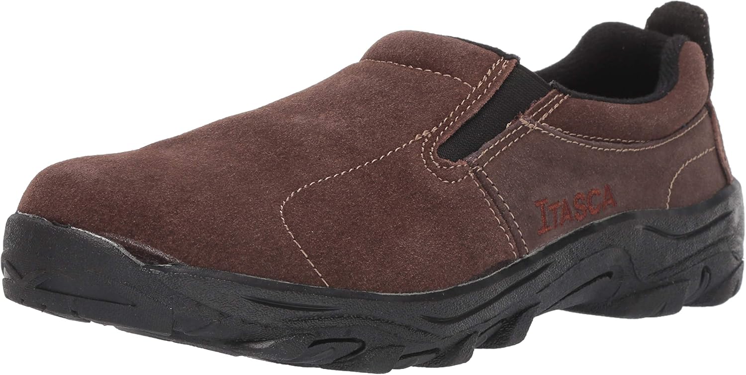Itasca Men's Searay Suede Shoe Hiking, Brown, 9 D US