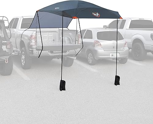 Rightline Gear Universal-Fit - Tienda de campaña portátil para puerta trasera de camión, 9.5 x 6 x 8.5 pies, azul