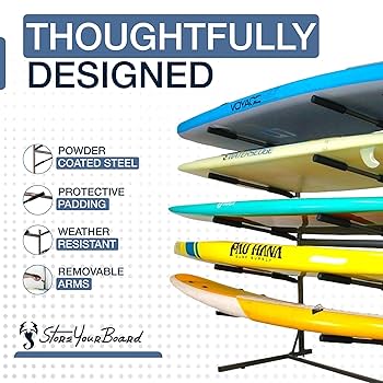 Amazon | Stoneman Sports 5 SUP自立式収納ラック パドルボード