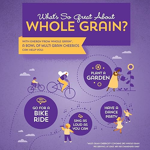 Miniatura 6 de Cheerios multigrano cereales para el desayuno sin gluten avena integral 18 onzas