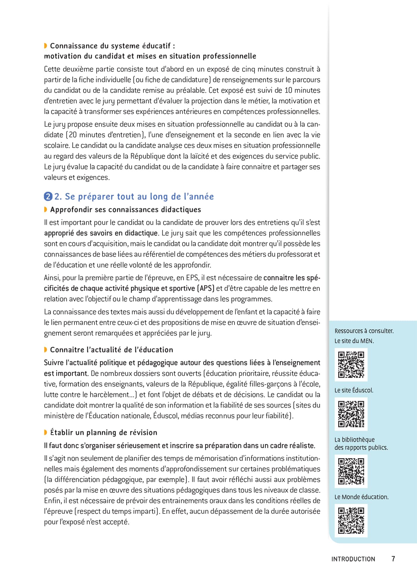 Epreuve d'entretien - CRPE 2026-2027 - Epreuve orale d'admission - L3 et M2