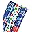 WRAPAHOLIC Dinosaur Wrapping Paper Roll - Mini Roll - 3 Rolls - 17 Inch X 120 Inch Per Roll - Happy Birthday Dinosaurs Design for Kids Birthday, Baby Shower