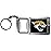 NFL Siskiyou Sports Fan Shop Jacksonville Jaguars Flashlight Key Chain with Bottle Opener One Size Black