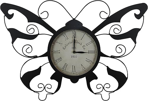 Alpine HAV110 - Reloj de mariposa, 15 pulgadas, multicolor