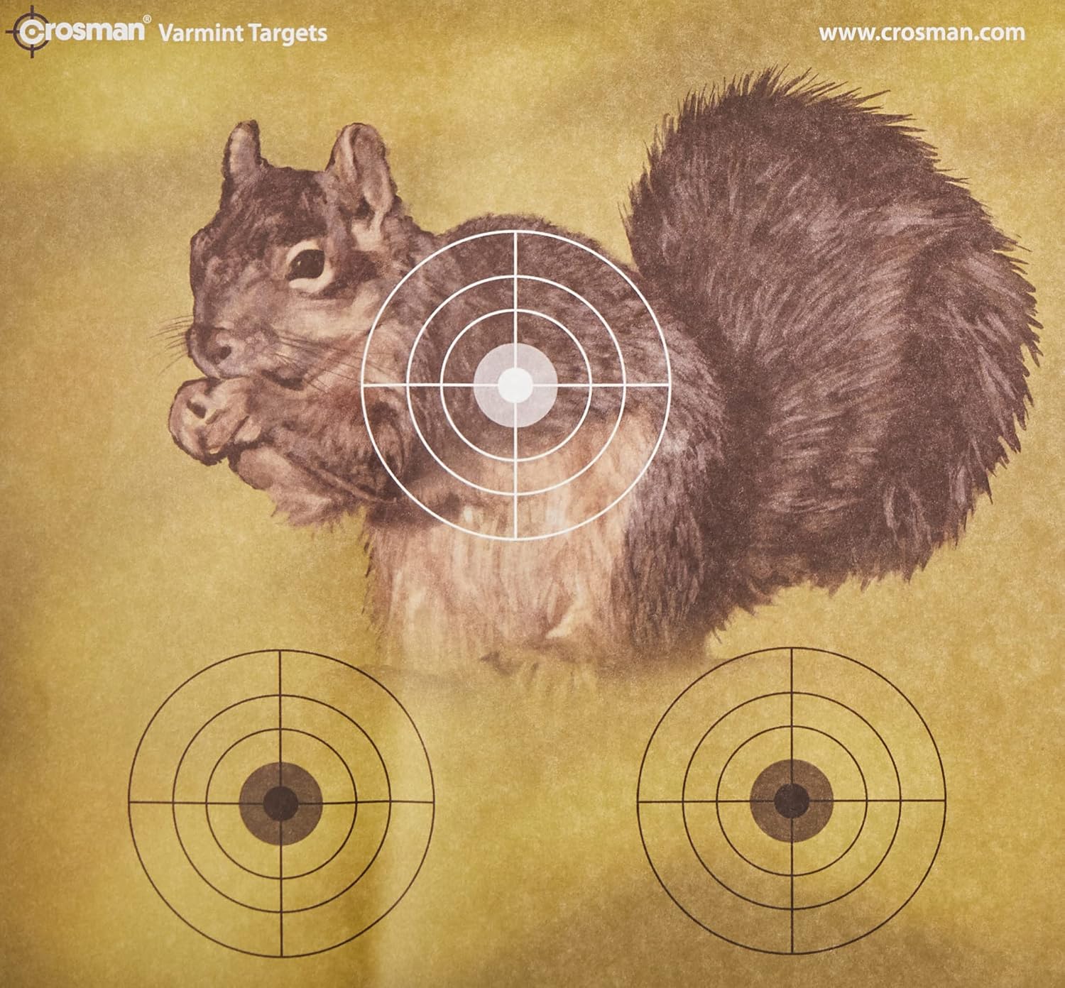 Crosman Varmint Targets, 20-Pack