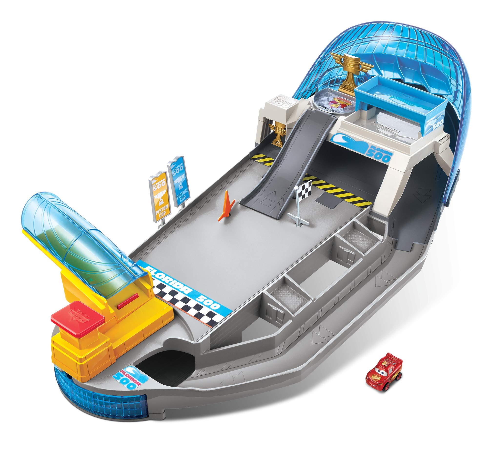 Mattel Disney Cars FPR05 - Set di giochi da corsa, multicolore