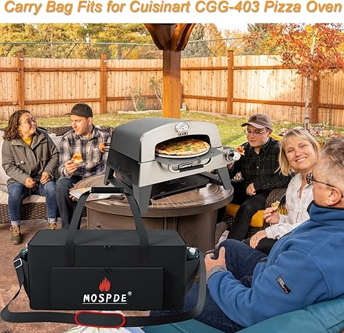 Miniatura 5 de Bolsa de transporte para horno de pizza Cuisinart CGG-403 3 en 1 para horno de pizza Plus, se adapta a Cuisinart CGC-103 3 en 1 para horno de pizza,