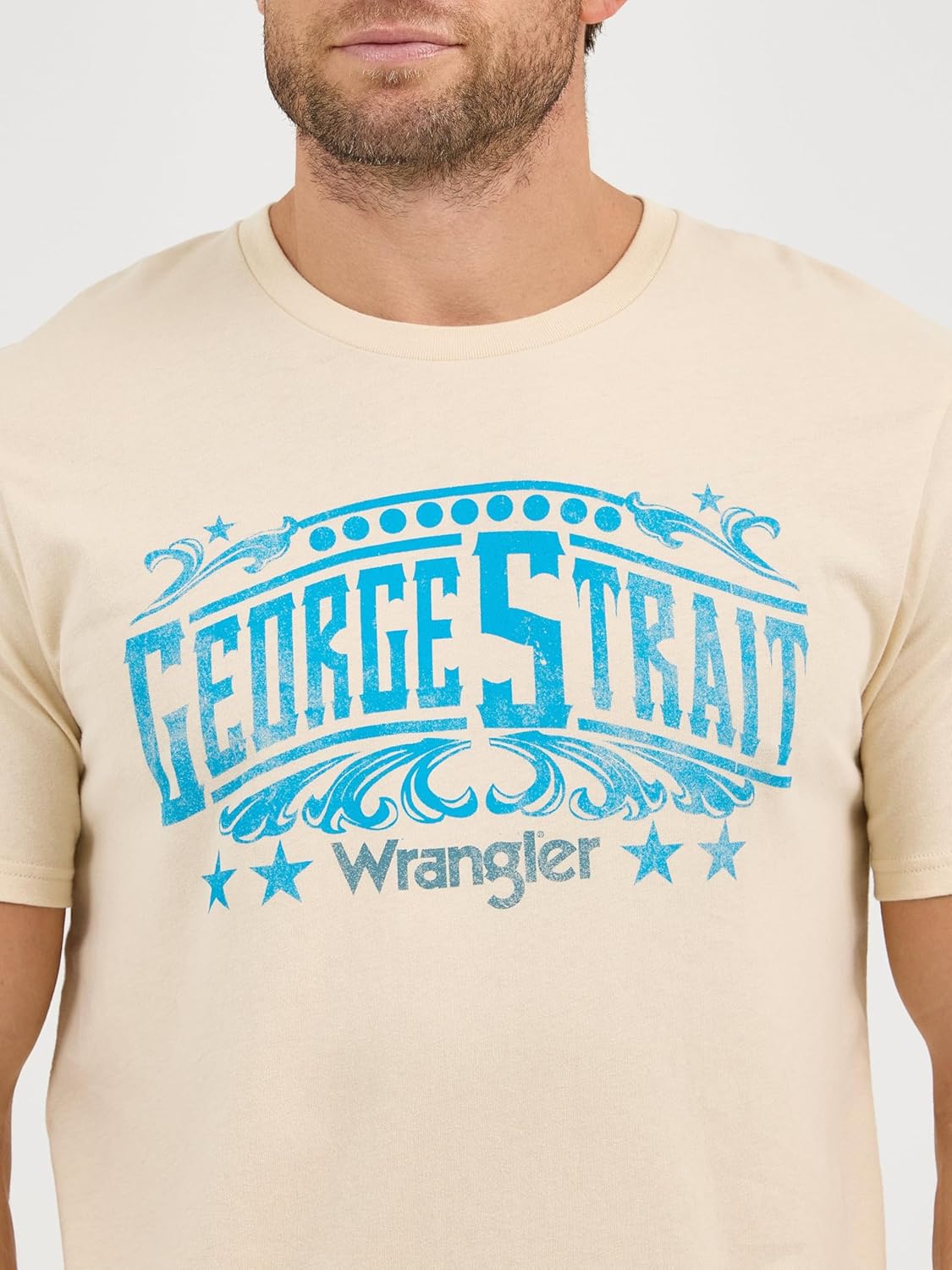 Wrangler Men's George Strait Graphic Tee