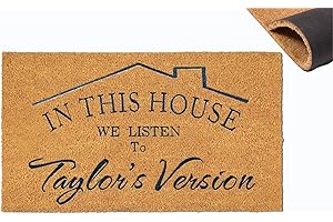 Taylor Swift Entryway Welcome Mat for Devoted Fans