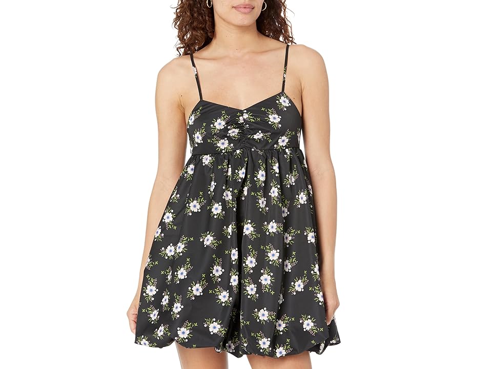 Free People In A Bubble Mini (Black) Women's Clothing INTERNATIONAL SHIPPING