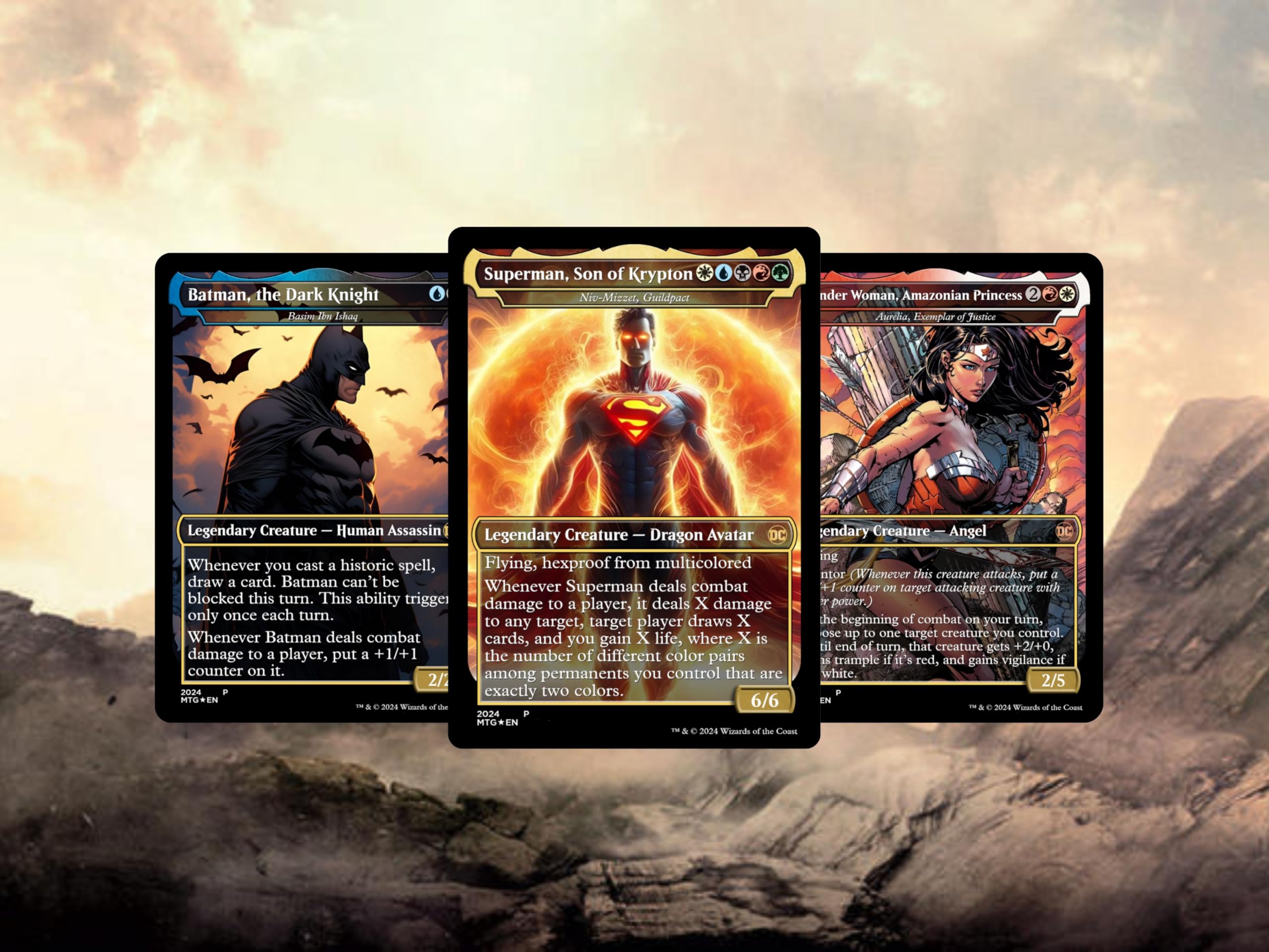 Amazon.com: DC MTG Commander Deck – DC Heroes Edition – 100 Proxy Full Art  Cards (Card Only) : Toys & Games