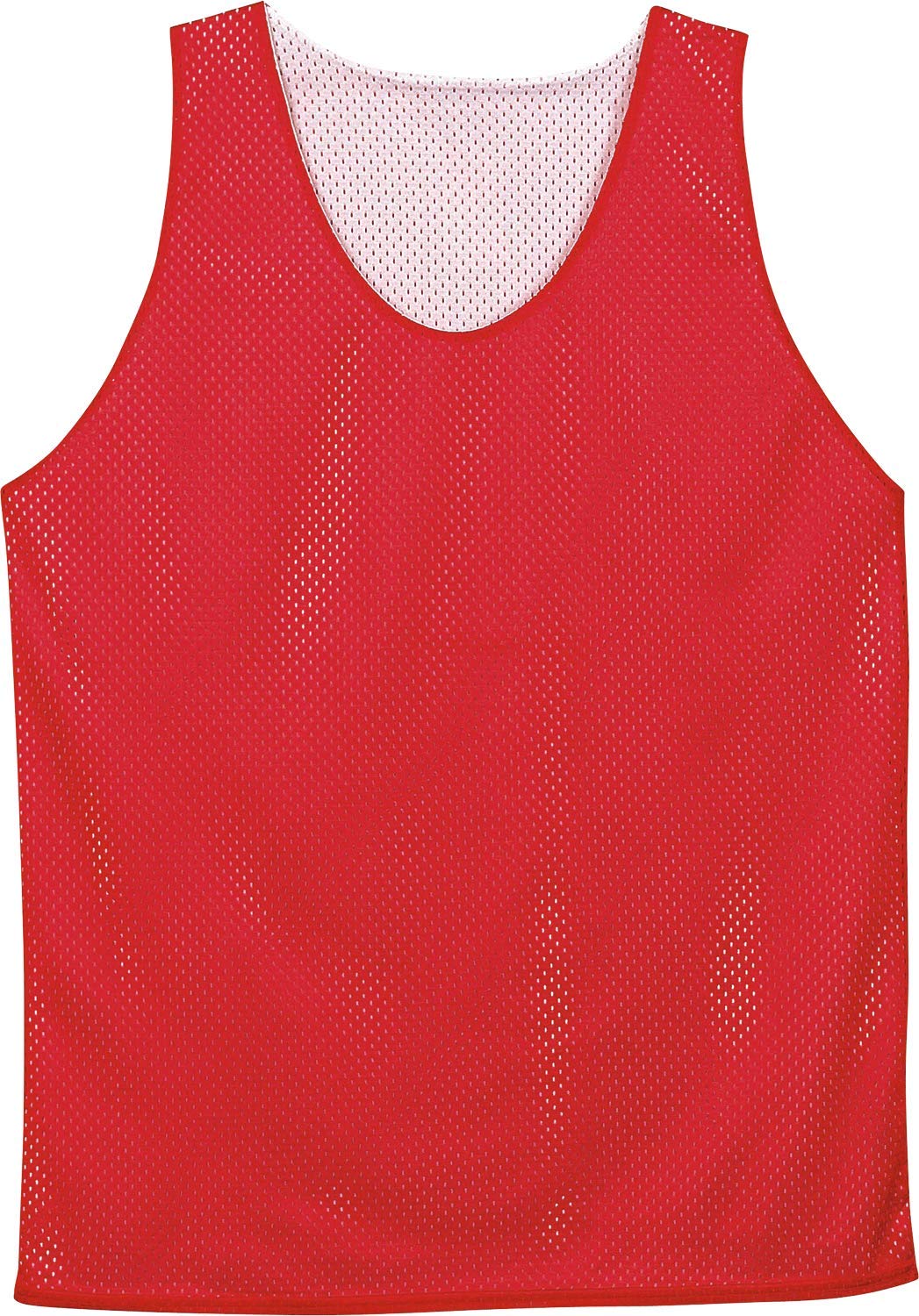 Badger Sports Mesh Rev. Tank - S - RD/WH