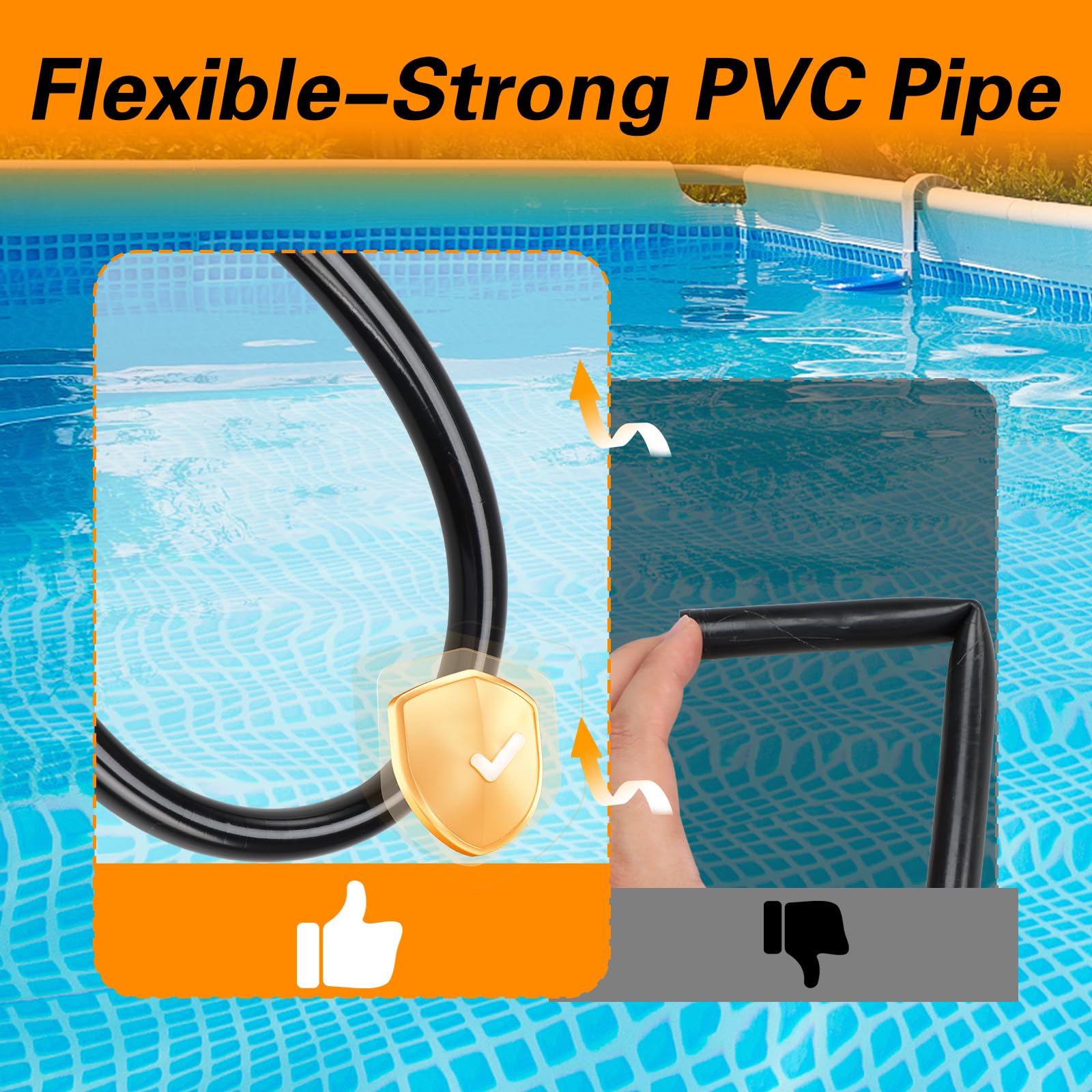 Pièces de chlorinateur de piscine, connecteur de tube NPT 1/2", tube OD de 5/8", écran et joints toriques compatibles avec Pentair Rainbow Auto Feeder/Chlorinator 320 322 Replace#: R172272