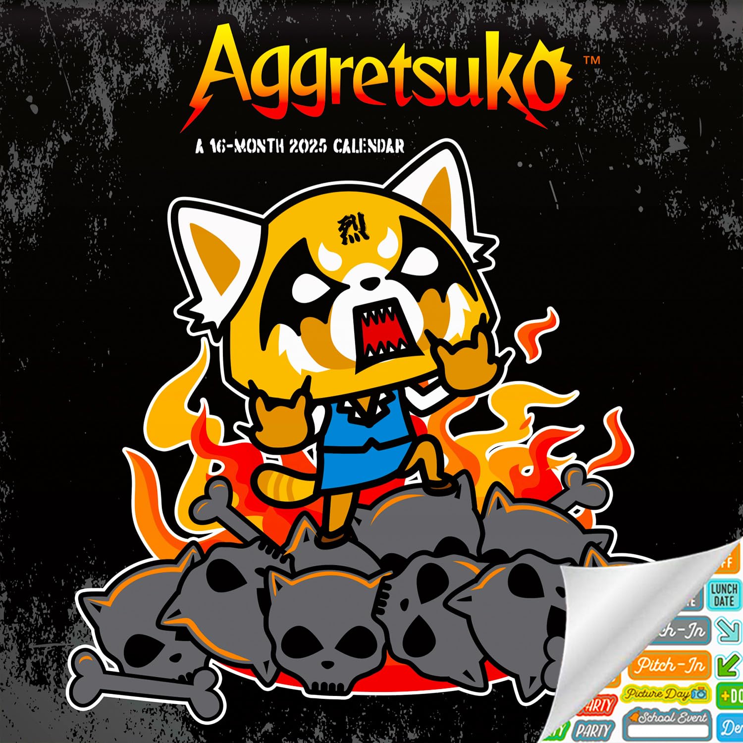 amazon-com-aggretsuko-calendar-2025-deluxe-2025-aggretsuko-wall-calendar-bundle-with-over-100-calendar-stickers-anime-gifts-office-supplies-office-products