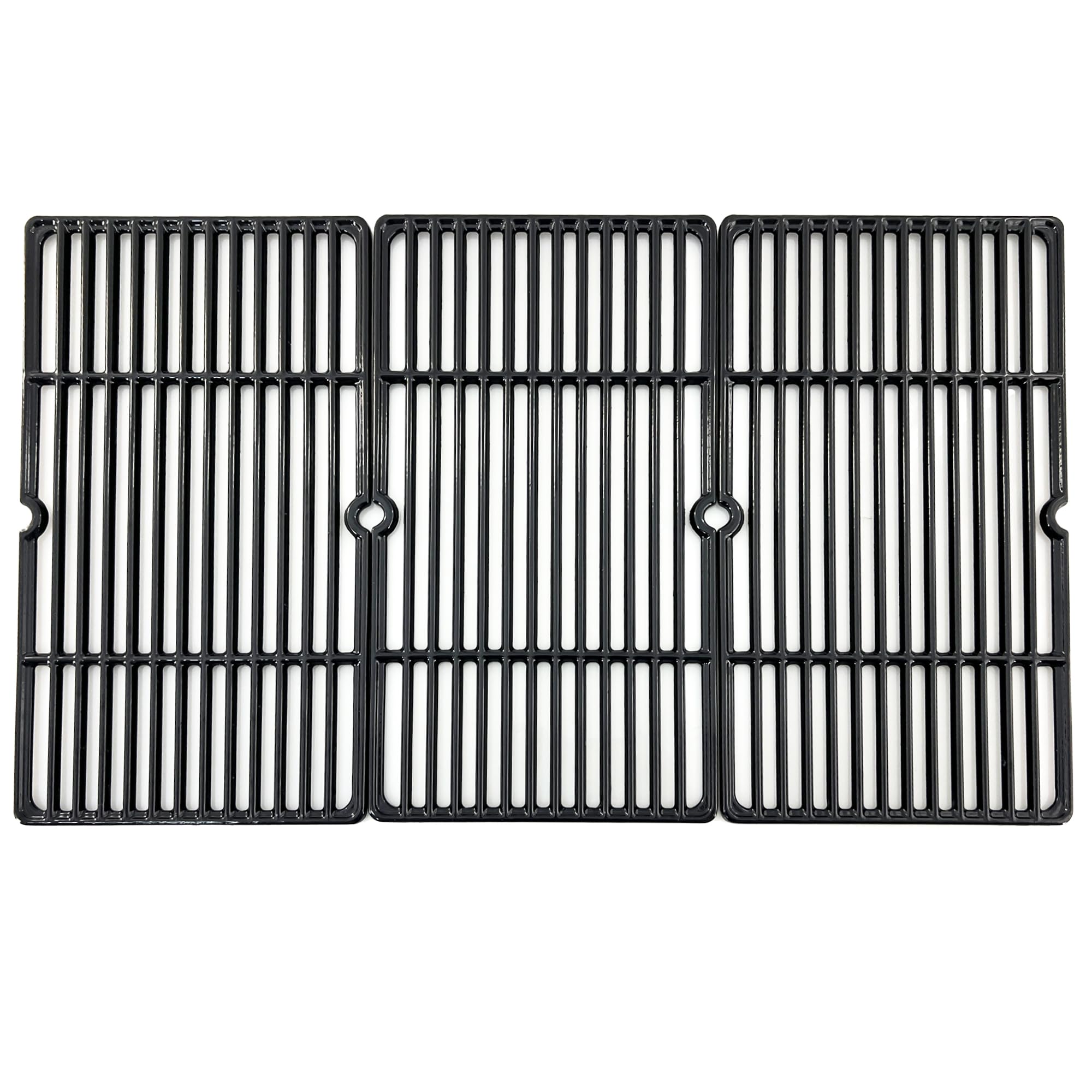 Direct store Parts DC113 Cast Iron Cooking grid Replacement for Charbroil 463247209, 463247310, 463248208, Cuisinart, Tuscany Gas Grill, set of 3, 18 1/8" x 30" Total
