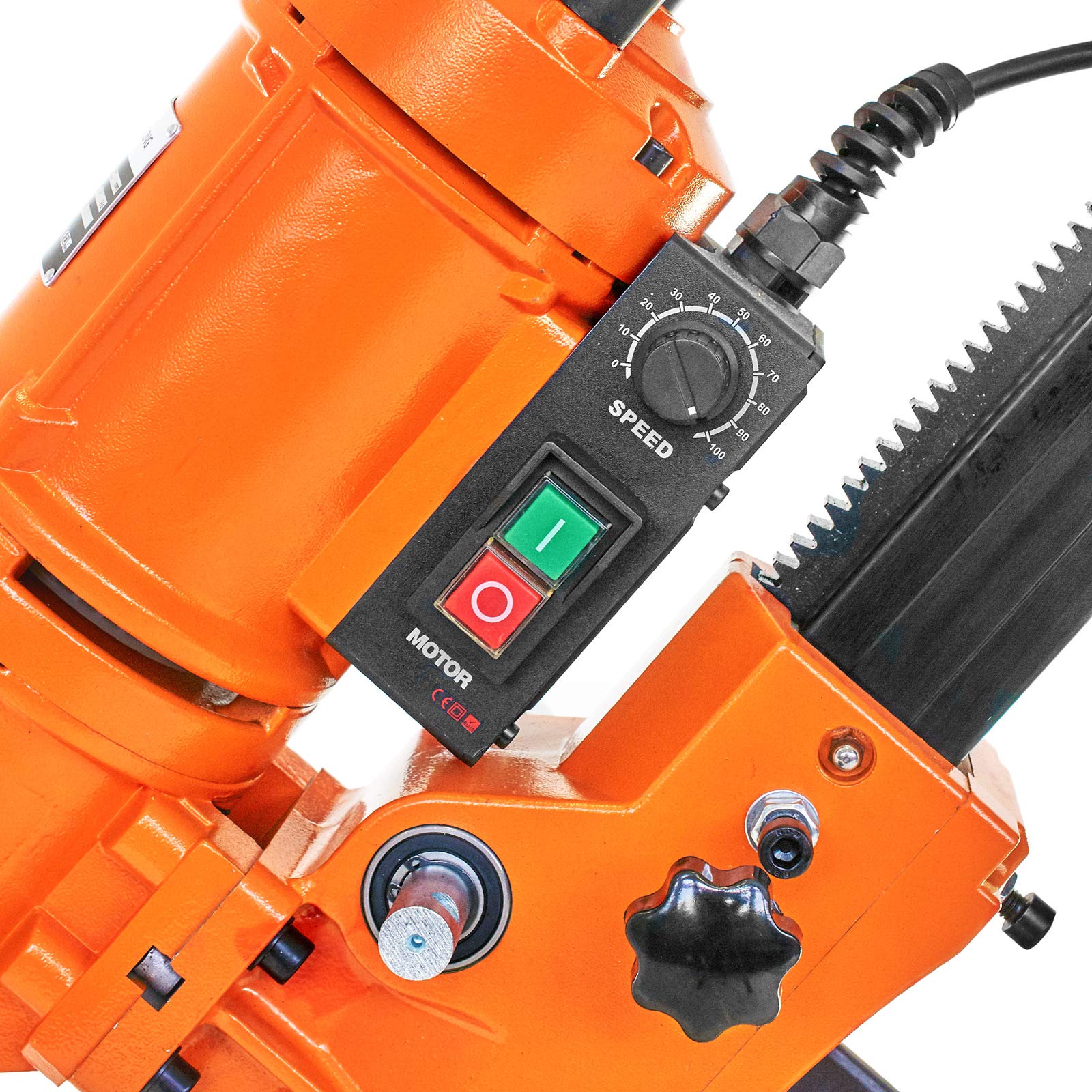 BAUTEC KERNBOHRGERÄT 255mm 3350W Profi-Kernbohrmaschine Nass Trocken Orange