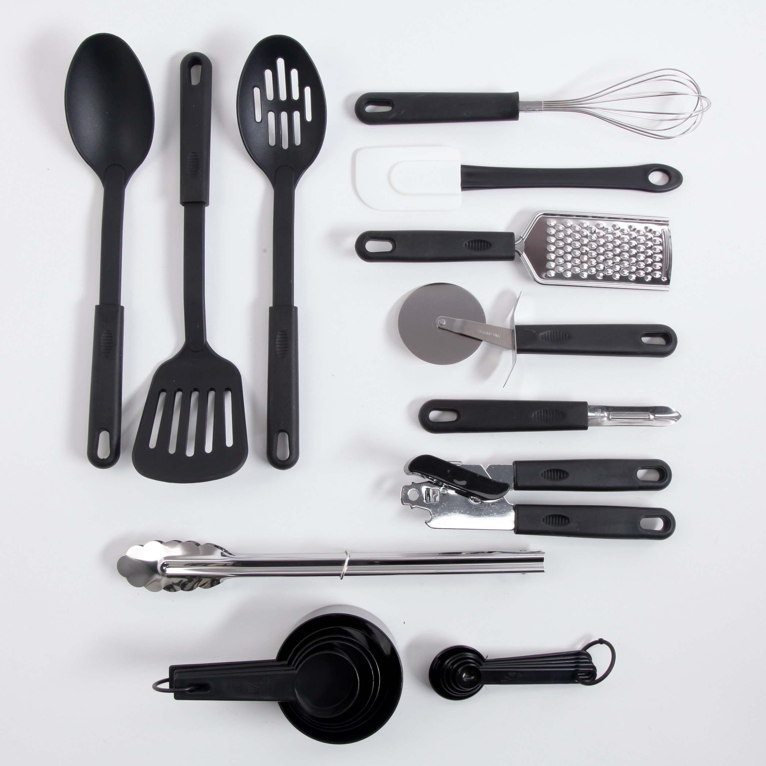 Gibson Home Total Kitchen Tools, 1, Black