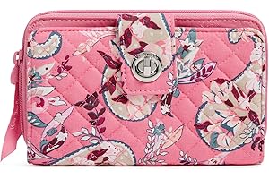 Vera Bradley Women's Cotton Passport Wallet with RFID Protection