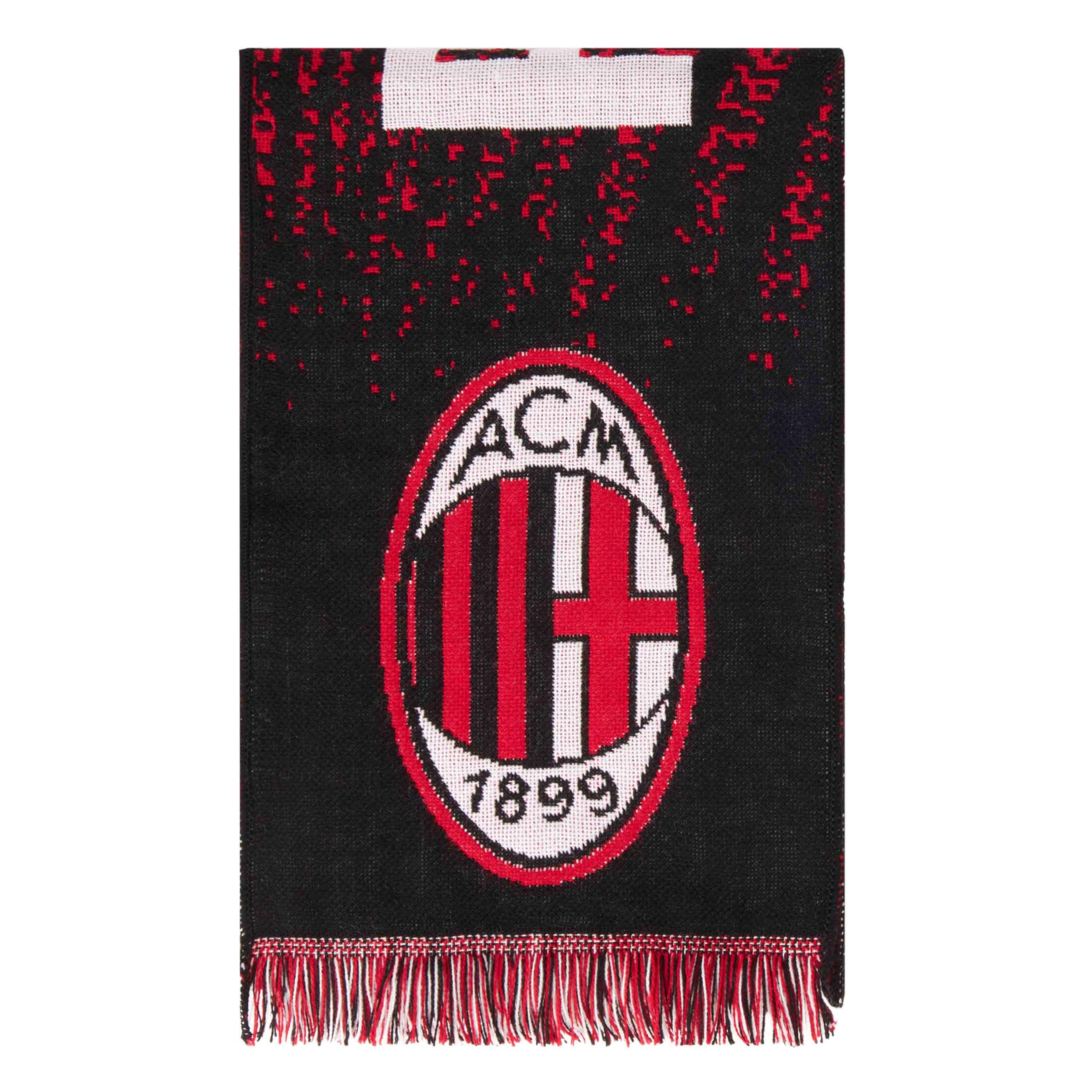 ZeroPlayer Oficjalny szalik rurowy AC Milan Uniseks Oficjalny szalik Ac Milan (1 w zestawie)