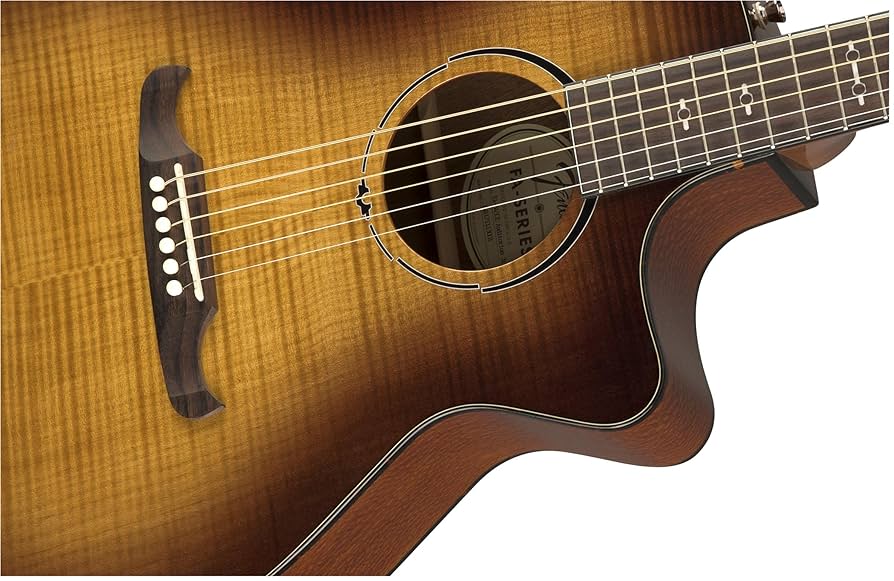 Amazon.com: Fender FA-345CE Flame Maple Top Auditorium