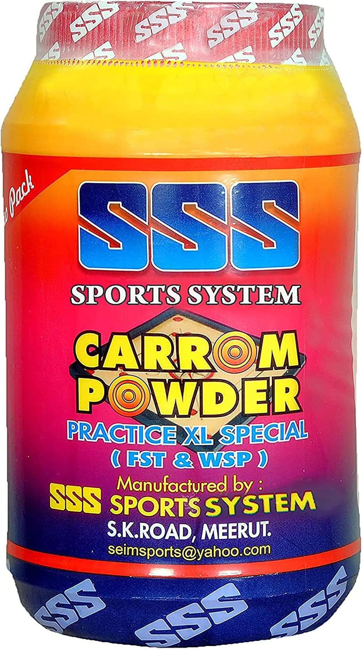 SSS Practice XL 500 g poudre de carrom blanc États-Unis