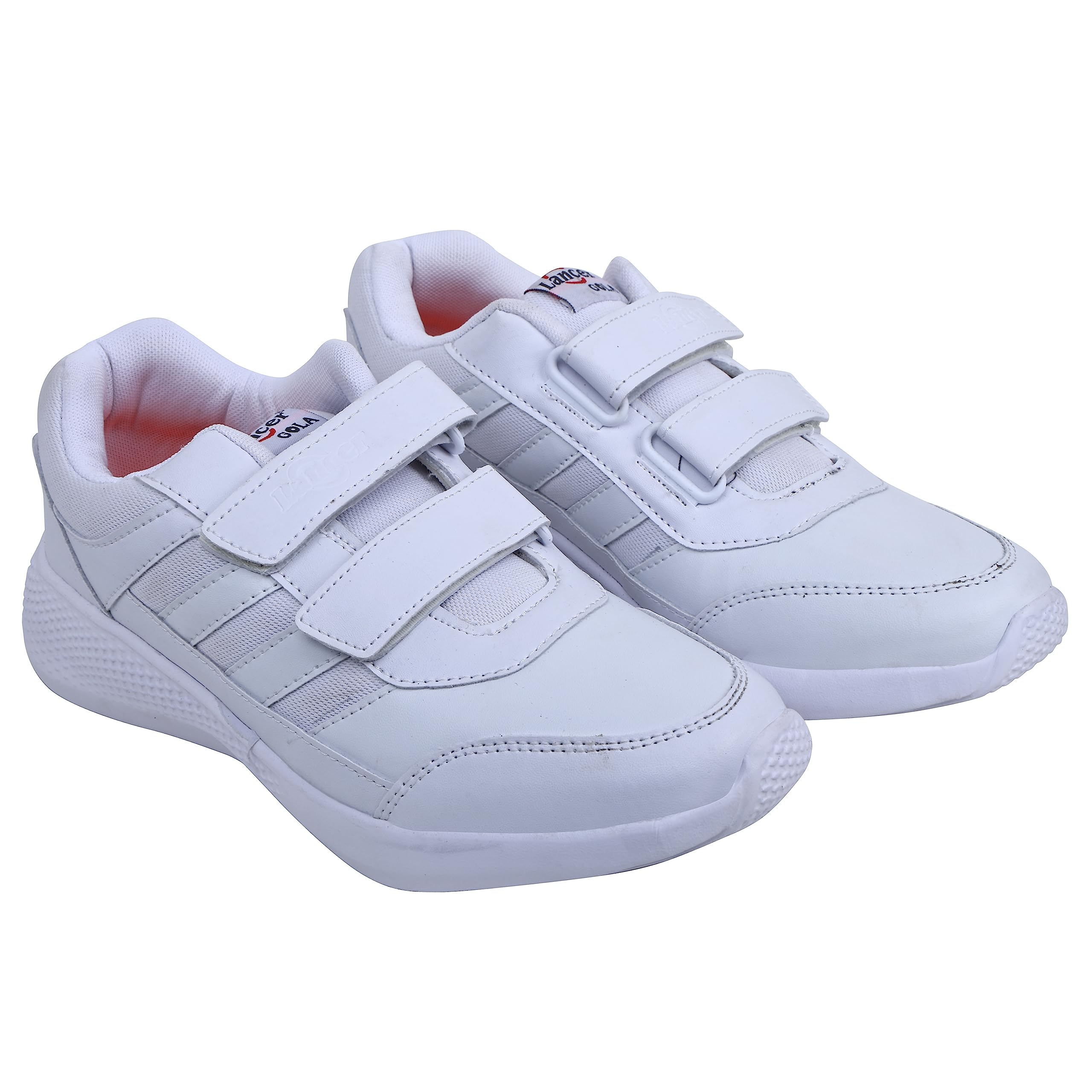 LANCER Kids Gola-V-PREM/KWHT White Premium School Shoes (B0BWR8S7JH) Amazon Price History, Amazon Price Tracker