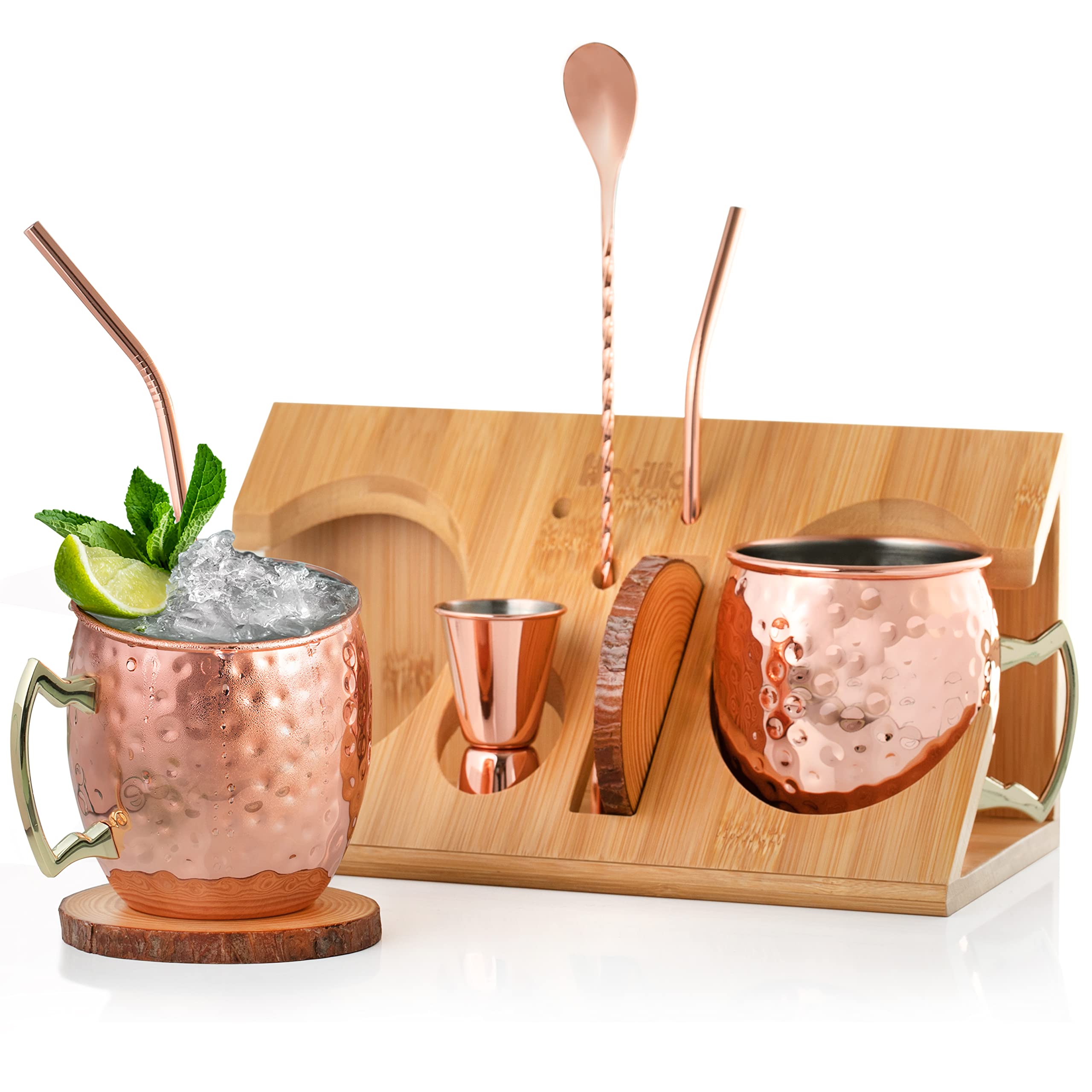 barillioMoscow Mule Mug Set