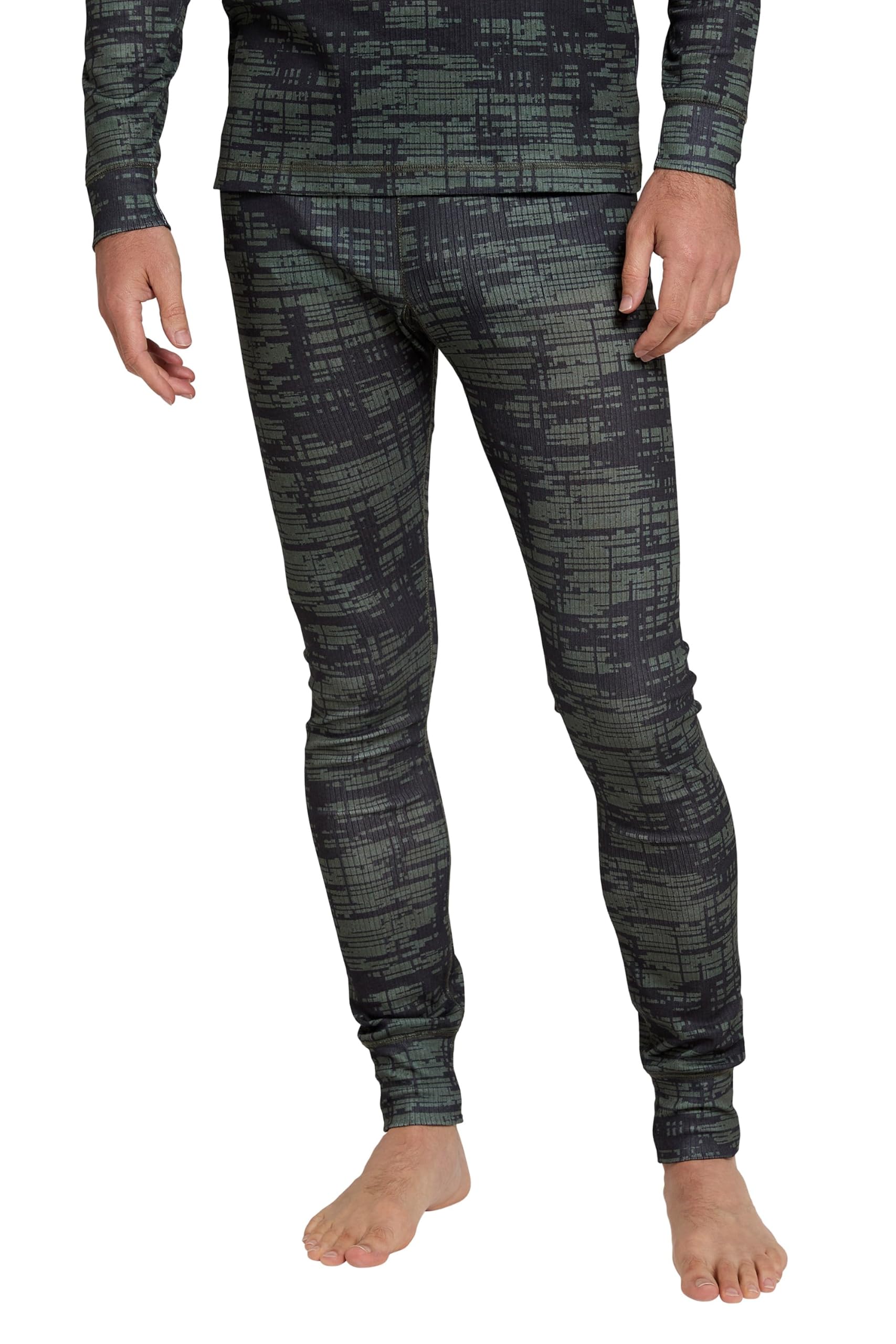 Mountain Warehouse Men's Khaki (01) Talus Thermal Baselayer Pants Xxl