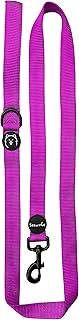 ShawnCo Dream Walk Dog Leash- Premium, Nylon Pet Leash with Soft Neoprene Handle for Small, Medium and Large Dogs (Orchid, Medium/Large)